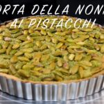 【ピスタチオのカスタードクリームタルト】Torta della nonna ai pistacchi